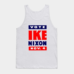 1956 Vote Ike and Nixon Tank Top